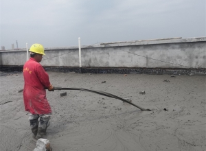 泡沫混凝土屋面找坡